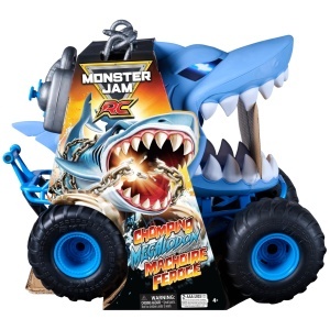 Masina de Teren RC Monster Jam Chomping Megalodon 115, 3 moduri de joc, 34.8 cm - Img 9