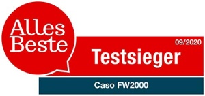 Masina de tocat carne Caso FW2000 2000 W Corp aluminiu Argintiu - Img 14