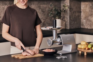 Masina de tocat carne Zeegma Molen Master 2500W Touchscreen Functie revers - Img 6