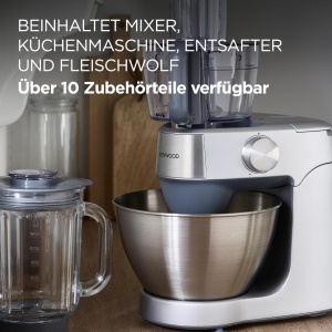 Masina de tocat Kenwood Prospero KHC29A.R0SI, 4.3 L, 1000W, Argintie - Img 4