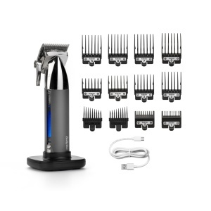 Masina de tuns BaByliss Super-X Metal E996E lame japoneze autonomie 3 ore negru