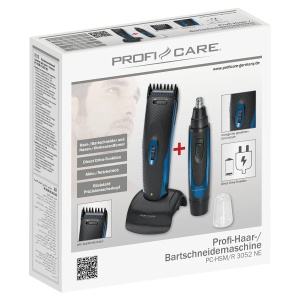 Masina de tuns ProfiCare PC HSMR 3052 cu trimmer pentru nas si urechi, 3-16 mm - Img 7