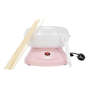 Masina de Zahar Vata Jocca Rosa 520W Set cu 10 betisoare si lingura de masura - Img 2