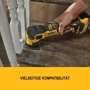 Masina multifunctionala oscilanta DeWalt 18V XR DCS358D2-QW 2Ah - Img 4