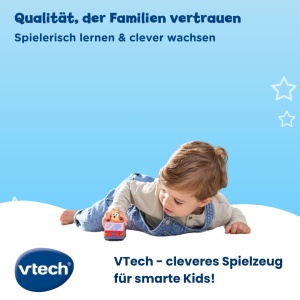 Masinuta Interactiva VTech Tut Tut Baby Flitzer Bingo - Culoare Rosie, cu Sunete si Lumini - Img 5