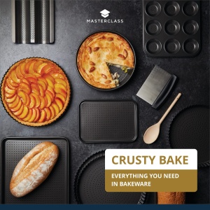 MasterClass Crusty Bake Forma de Paine 450g Antiaderenta Gri - Img 7