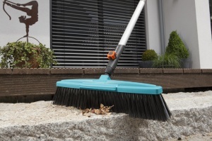 Matura pentru gradina Gardena combisystem, 45 cm, cu perii din polipropilena - Img 4