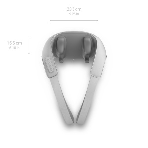 medisana NM 990 Aparat de masaj wireless pentru gat, masaj pentru spate, umeri si gat, aparat de masaj extra-usor si fara fir cu baterie integrata, masaj portabil si hands-free pentru gat - Img 2