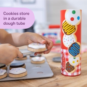 Melissa Doug Set de Biscuiti din Lemn 30 Piese pentru Copii 3 ani - Img 7