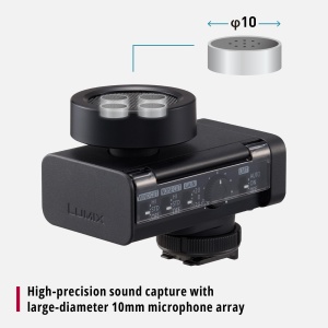 Microfon digital Panasonic Lumix DMS1, 32-Bit, 4 canale, 6 moduri directie - Img 3