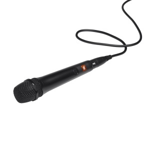 Microfon dinamic JBL PBM 100 cu cablu, negru, pentru karaoke