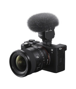 Microfon Shotgun Sony ECM-M1, 8 Moduri Audio, Compact si Usor - Img 12