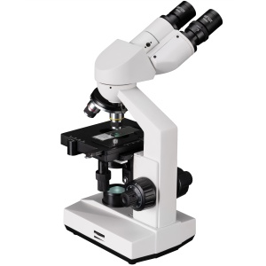 Microscop biologic Bresser Erudit Basic Bino 40x-400x, cu iluminare LED si suport smartphone - Img 3