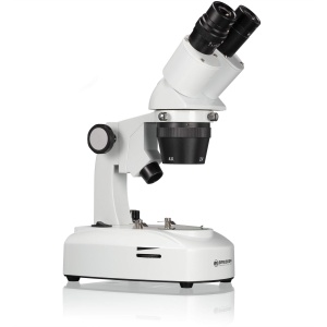 Microscop stereo Bresser Researcher ICD LED 20x-80x cu iluminare LED si tub rotativ 360 - Img 3