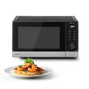 Microunde Panasonic NN-SD38QSEPG, 29L, 1000W, Inox si Negru