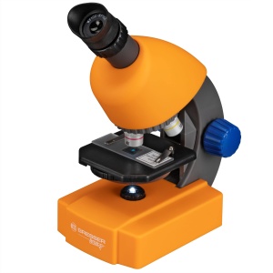 Mikroscop Bresser Junior 40x-640x cu iluminare LED, transportabil si accesorii incluse - Img 5
