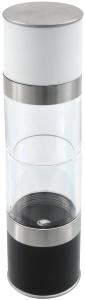 Mina de sare si piper Fackelmann DUO, inox, 5.1x22 cm, cu mecanism ceramic