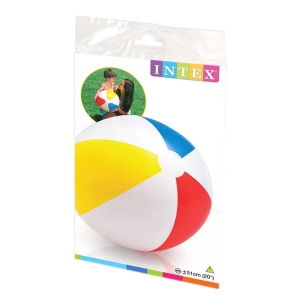 Minge de plaja Intex 59020NP, 51 cm, design colorat, din vinil - Img 2