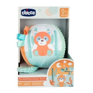 Minge moale Chicco My Sweet Doudou Panda Chameleon, cu activitati tactile, 0 luni - Img 5