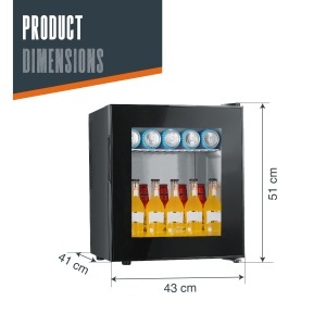 Mini-bar Lacor 69675, 36 litri, 70 W, portabil - Img 2