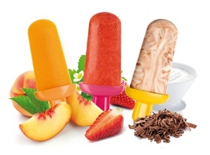 Mini forme de gheata Tescoma pentru inghetata pe bat, 100 BPA-free, set 6 bucati - Img 4