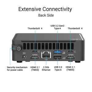 Mini PC ASUS NUC 15 Pro Plus RNUC15CRSU900002, Intel Core i9, WiFi 7, Alb - Img 5