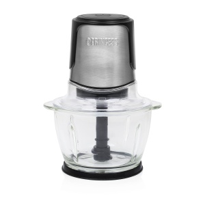 Mini tocator Princess 221051, 300 W, 2 lame inox, bol din sticla 1 L