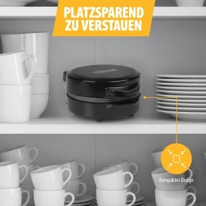 Mini Waffeleisen Tristar WF-2109, 550 W, Antiaderent, Compact - Img 7