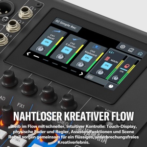 Mixer audio digital Yamaha MGX12, 4 mono, 4 stereo, Bluetooth, negru - Img 9