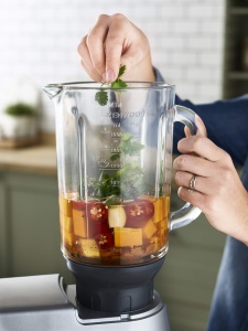 Mixer cu sticla Kenwood KAH359GL, 1.6L, rezistent la caldura, AnthrazitSilver - Img 2