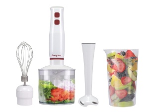 Mixer de mana BEPER P102FRU200, 400 W, 4-in-1, albrosu, 500 ml