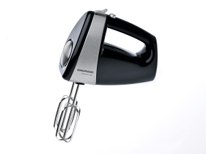Mixer de mana Grundig HM 5040 300W 5 viteze Negru-Argintiu - Img 2