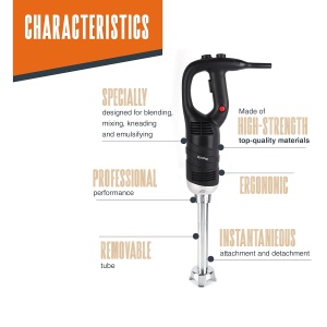 Mixer profesional Lacor 69906, 450 W, 30 cm, capacitate 50 L - Img 3