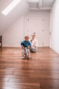 MoMi Tedi Mini-Laufrad pentru copii 1 ani roti din plastic cadru metalic usor - Img 14