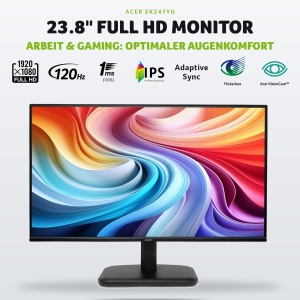 Monitor Acer EK241YG 24 inch Full HD, IPS, 120Hz - Img 2
