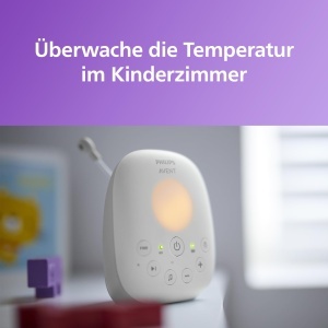 Monitor audio pentru bebelusi Philips Avent SCD71326 DECT Eco-Mode Temperatura si Lumina de noapte - Img 4