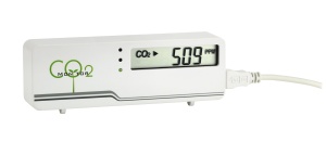 Monitor calitate aer TFA Dostmann AIRCO2NTROL MINI, CO2 si temperatura, alb