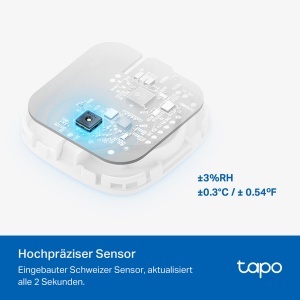 Monitor de temperatura si umiditate TP-Link Tapo T310, senzor de precizie, conectivitate wireless - Img 4