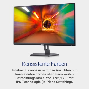 Monitor Dell S2721NX Full HD (1920 x 1080) de 27 inchi, 75 Hz, IPS, 4 ms, AMD FreeSync, cadru ultrasubtire, 2x HDMI, garantie de 3 ani, negru - Img 5