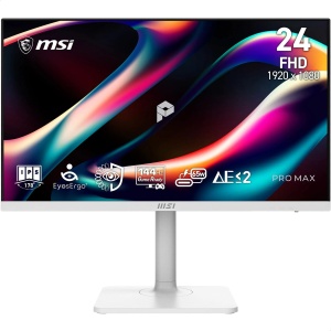 Monitor Desktop MSI Pro Max 241PHW E14, 24 inch, FHD, 144Hz