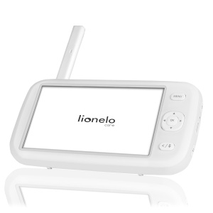 Monitor electronic pentru bebelusi Lionelo Babyline 91 cu camera rotativa 360deg Full HD Ecran de 5 Raza de actiune 50 m 300 m Comunicare bidirectiona - Img 2