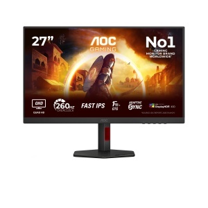 Monitor Gaming AOC Q27G4ZR 27 inch WQHD, 260Hz, IPS, Negru - Img 2
