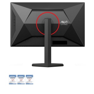 Monitor Gaming AOC U27G4R 27 inch, 160Hz320Hz, IPS, Negru - Img 3