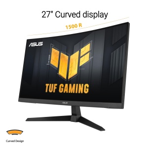 Monitor gaming ASUS TUF VG27VQ3B 27 inch Full HD Curbat 180Hz 1ms FreeSync - Img 2