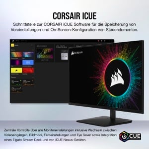 Monitor Gaming Corsair XENEON 32UHD144-A, 32 inch, 4K, 144Hz, IPS, Negru - Img 7