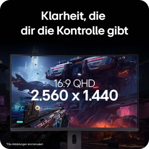 Monitor Gaming Curbat LG UltraGear 32G60ZA-B, 32 inch, QHD, 180Hz, Negru - Img 3