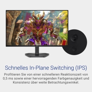 Monitor Gaming Dell SE2726HG, 27 inch, Full HD, 240Hz, Negru - Img 5