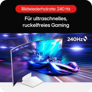Monitor Gaming LG Ultragear 39GS95QE-W, 39 inch, Curbat, OLED, 240Hz - Img 5