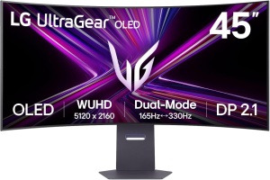 Monitor Gaming LG Ultragear 45GX950A-B, 45 inch, Curbat 800R, 5K2K, 165Hz