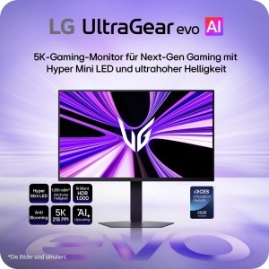 Monitor Gaming LG UltraGear evo 27GM950B-B 27 inch 5K IPS 165Hz Negru - Img 2